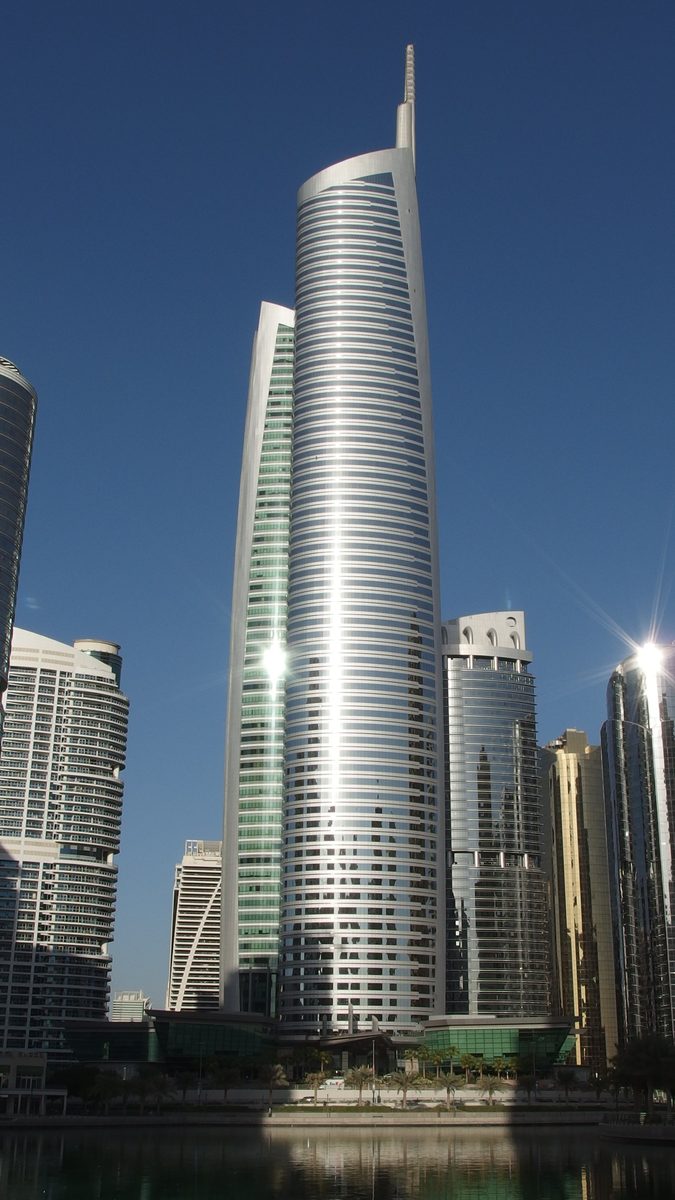 Almas Tower in Jumeirah Lakes Towers